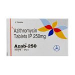 Azab-250 (Azithromycin 250mg 6 pills)
