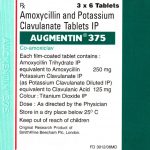 Megamentin 375 (Amoxicillin 375mg 6 pills)